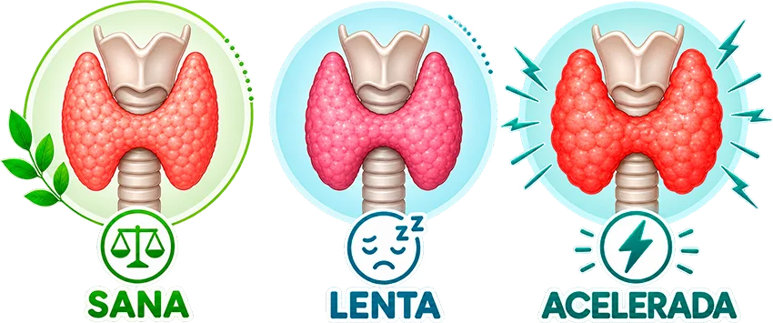 Los estados del metabolismo: equilibrado, lento y acelerado